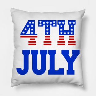 4th july independent american 2021 Pillow