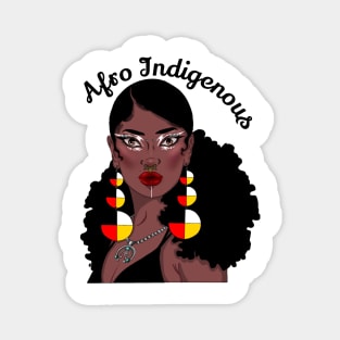 Afro Indigenous Magnet