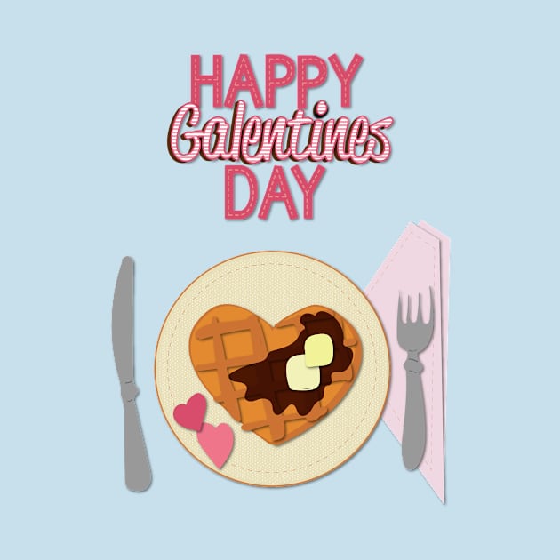 Galentine's Day Valentine's Day by nomadearthdesign