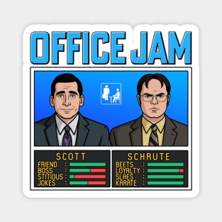 OFFICE JAM: Ultimate Showdown Magnet