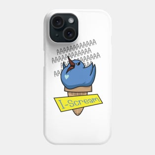 I-Scream Blue Canary Phone Case