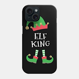 Funny Christmas Party Elf King Costume Phone Case