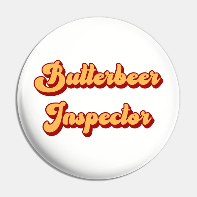 Butterbeer Inspector Pin by Mix Master Repeat