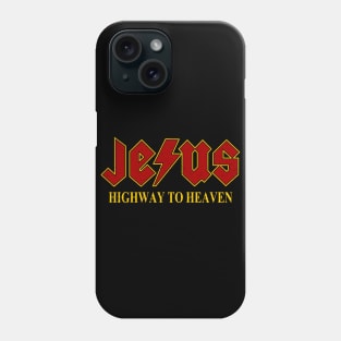 Jesus Rocks Highway to Heaven Phone Case