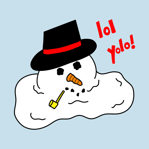 Yolo snowman by B0red