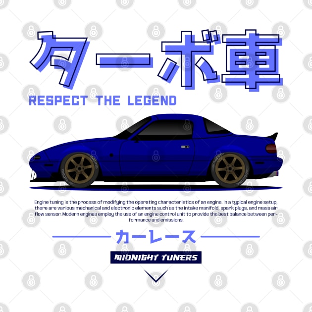 Blue JDM Miata NA Legend by RacingSize