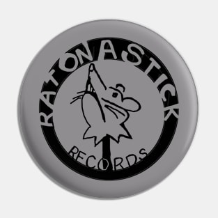 RAT ON A STICK LOGO Pin