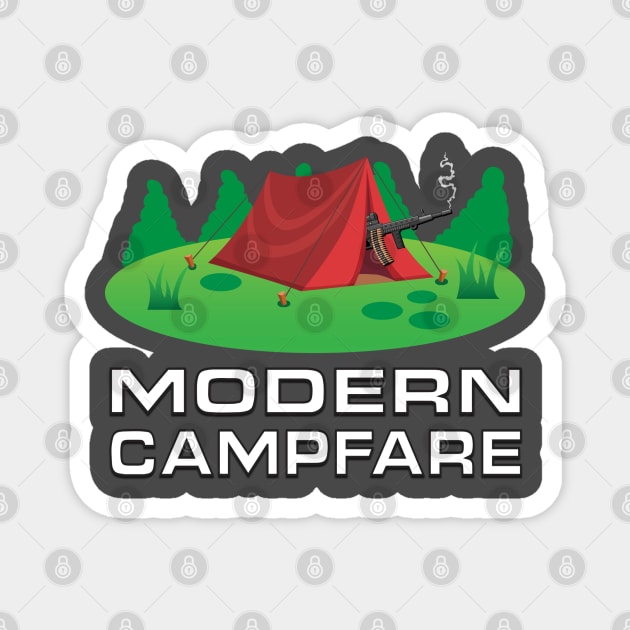 Modern Campfare 2019 Magnet by RobinsRetro