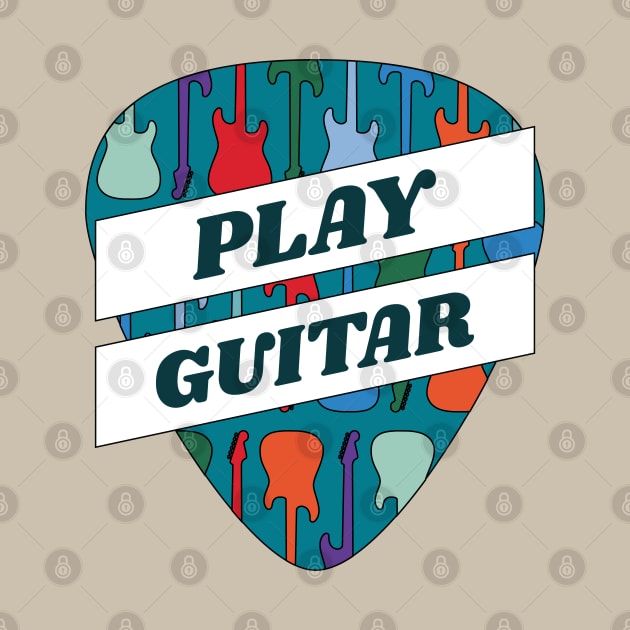 Play Guitar Guitar Pick by nightsworthy