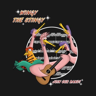 Wingy-the-Stingy, musicians T-Shirt