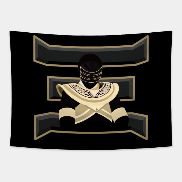 Gold Zeo Ranger Tapestry by Xanderdegreat