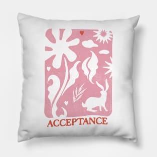 Boho Pink Acceptance Pillow