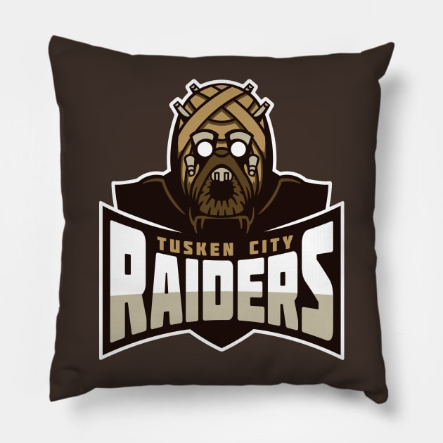 Tusken City Raiders Pillow by WanderingBert