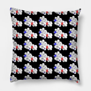 LSD Molecule Chemistry Pillow