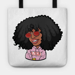 Black Girl Magic Afro Tote