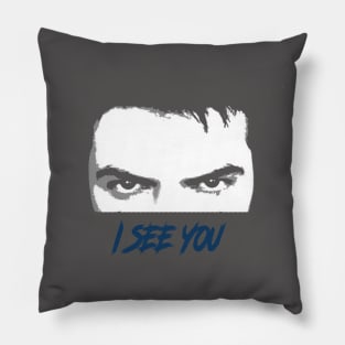 demons, monsters, movies, fear, venom, horor Pillow