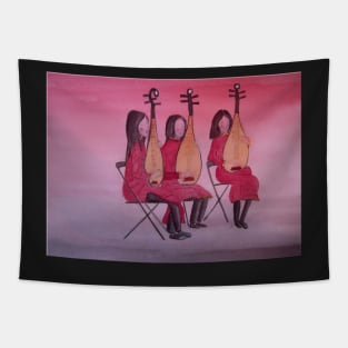 The Chinese Musicians Tapestry