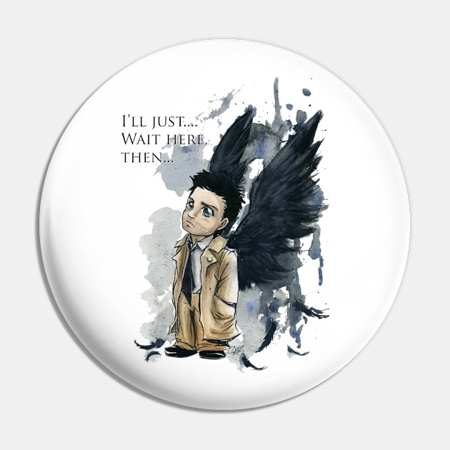 Waiting Pin by AmberStone