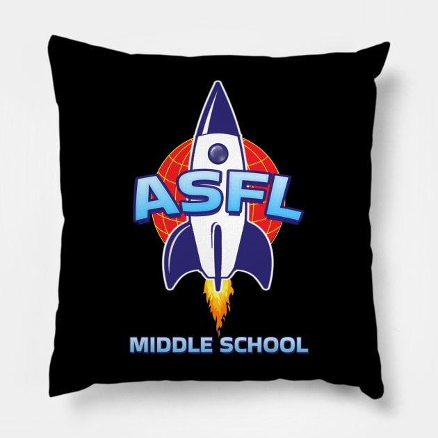 ASFL MIDDLE SCHOOL Pillow by Duds4Fun