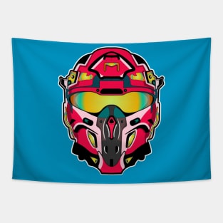 RaceForce helmet Tapestry