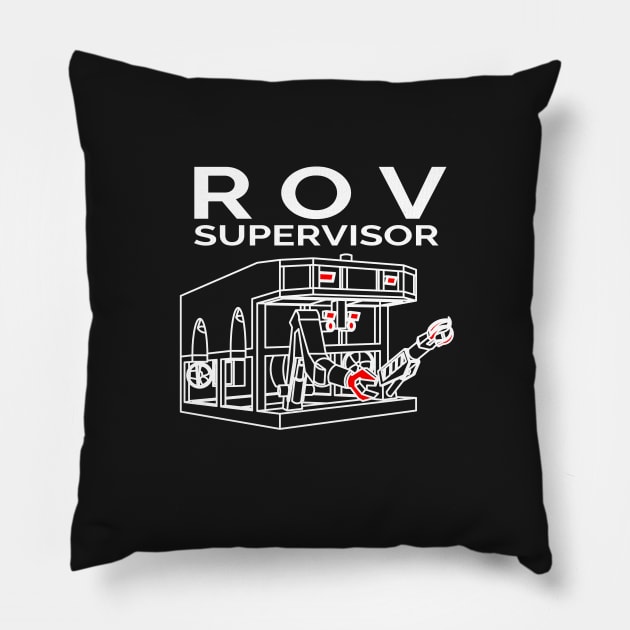 ROV Supervisor Pillow by techy-togs