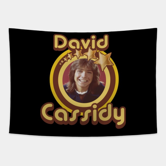 Star Tribute David Cassidy Tapestry by szymkowski