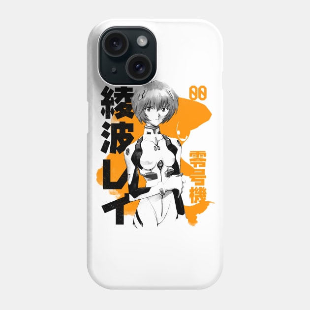 EVA Pilot 00 (black y) Phone Case by geekingink