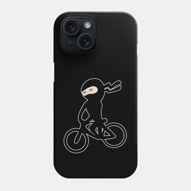 Bike Ninja Phone Case by DiegoCarvalho