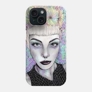 Mourning flower Phone Case