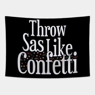 Throw Sass like Confetti Tapestry