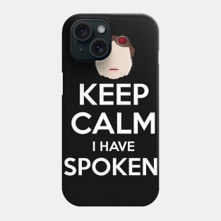 Calm speech Phone Case