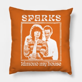 Kimono My House  //// Sparks Fan Art Design Pillow