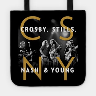 Crosby Stills Nash Young Tote