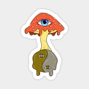 YinYang Shroom Magnet