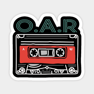 Thanksgiving O.A.R Name Retro Styles Camping 70s 80s 90s Magnet