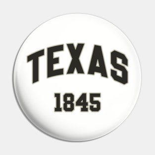 Texas_1845 Pin