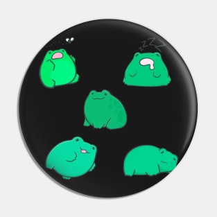 Frogs Pin