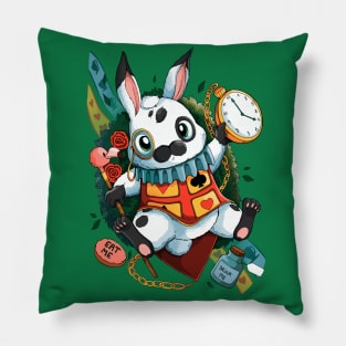 White Rabbit Pillow