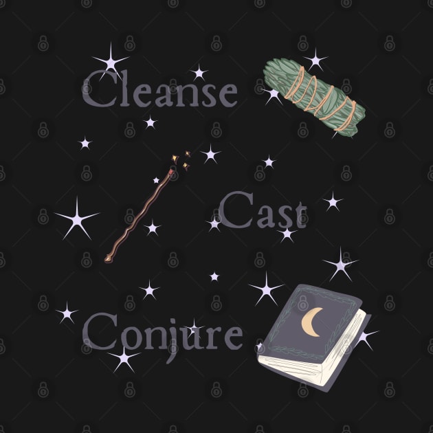 Cleanse Cast Conjure by AlphabetArmy