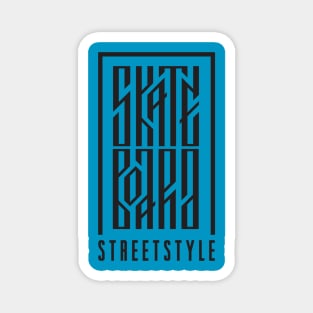 Skateboard Streetstyle Magnet