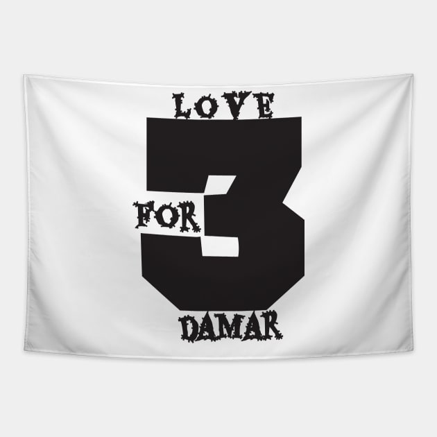 we love damar hillman Tapestry by smile_zaho