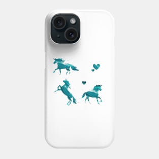 Nokk Frozen Water Horse Spirit Unicorn Sea Ocean Pattern Phone Case