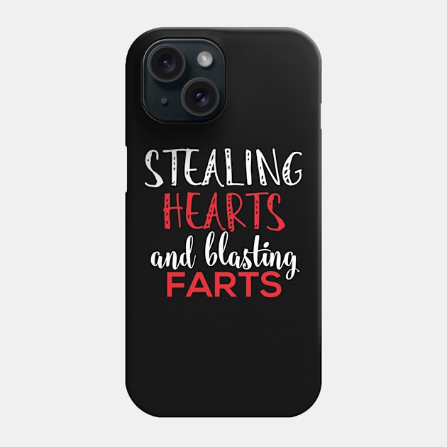 Stealing Hearts & Blasting Farts Phone Case by pako-valor