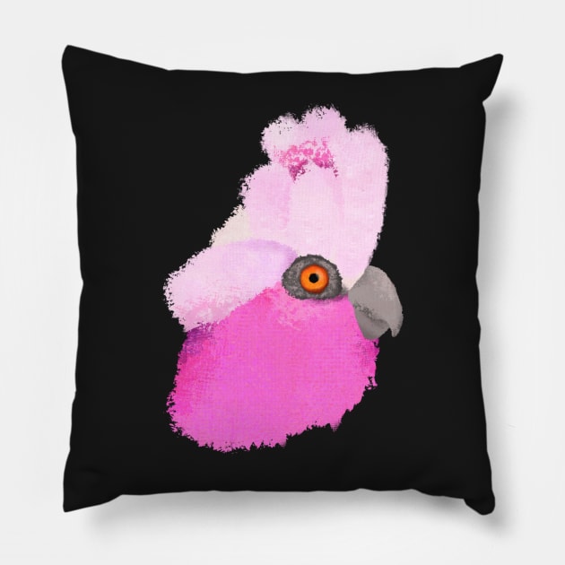 Galah Pillow by Surplusweird