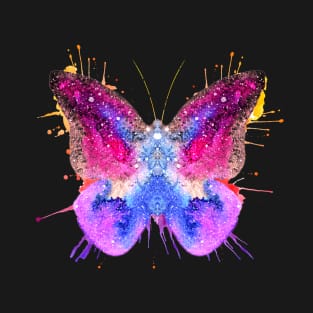 Colorful Watercolor Butterfly T-Shirt