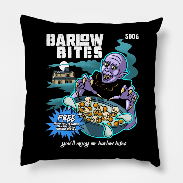 Salems Lot Cereal Pillow by Duckfieldsketchbook01