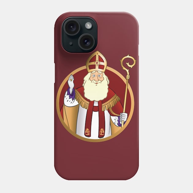 St Nicholas Day Phone Case by BlackRose Store