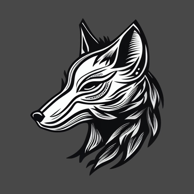 Ornamental wolf by stkUA