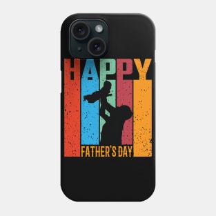 Happy Fathers Day, Dad, Papa, Father,Daddy,Retro Phone Case