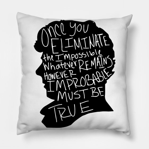 sherlock Pillow by parogos